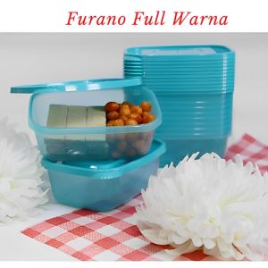 CALISTA FURANO 550 ML FULL WARNA FOOD CONTAINER TOPLES KOTAK KECIL PREMIUM WADAH PENYIMPANAN MAKANAN DAN BUMBU KULKAS