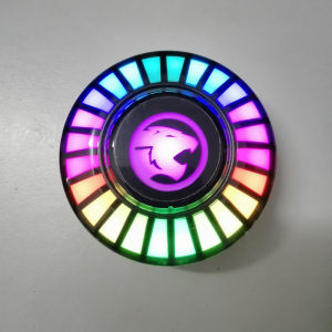 Car LED Light RGB Sound Control Voice Music Rhythm Pickup Lamp For Diffuser Vent Clip Air Fresheners Perodua Proton