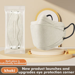 Individual Package LYL 30PCS KF94 Mask Eye Protection 4Ply Korean Original Adult Mask 4 Gradient High Quality Meltblown Morandi Color Layers Cartoon 3D Not Single Use