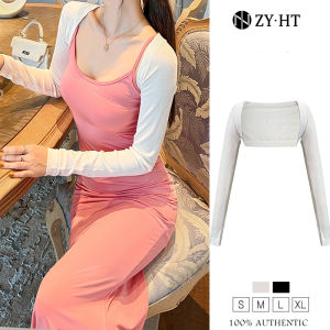 ZY.HT（ล้างสต๊อก ใช้คูปอง299บาทขึ้นไป）เสื้อกันแสงแดด เสื้อกันแดด เสื้อผ้าผู้หญิง เสื้อโค้ท เสื้อโค้ทแขนยาว เสื้อโค้ทสั้น EraVogue 5742