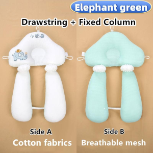 Baby pillow newborn shaped soothing comfortable sleeping pillowable Sweat-absorbent and breathable