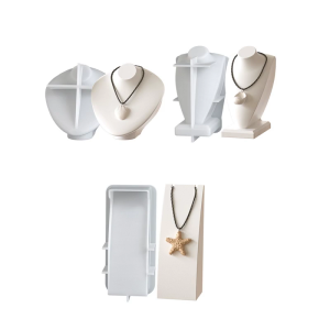 Silicone Crafting Mould for Necklace Holders Aromatherapys Decorations Resin Casting Displays