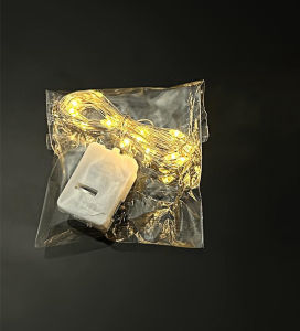 led สายไฟขนาดเล็ก แสงพื้นหลังผ้า แสงบรรยากาศ ตกแต่งเค้กขนาดเล็ก โคมไฟกระพริบ ไส้ตะเกียงอิเล็กทรอนิกส์