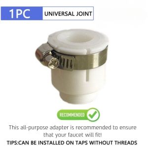 อะแดปเตอร์ต่อท่อต่อก๊อกน้ำแบบปรับได้ หมุนได้ ดัดได้ สำหรับล้างอ่างล้างจานในห้องน้ำในครัว
