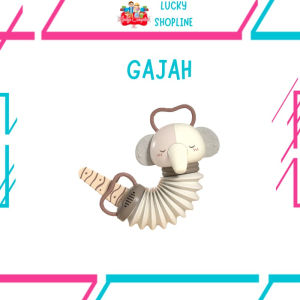 [BIG SALE] Music Accordion baby motoric toys fox accordion music toys mainan musik akordeon baby rattles mainan gantungan stroller