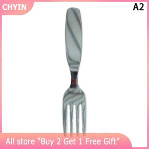 [COD] CHYIN Children Tableware Deepened Thickened Stainless Steel Childrens Spoon Eating Spoon Fork 304 Stainless Steel Childrens Fork