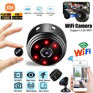 COD KIRIM CEPAT Taffware Mini WiFi IP Camera CCTV Mini Otdoor WiFi IP Wide Angle Nightvision 1080P - A9NV