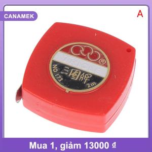 【CANAMEK】 2 3 mét có thể thu vào Cai Trị Băng cầm tay mini kim loại kéo Cai Trị Băng biện pháp