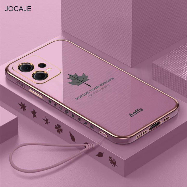 TERBARU%20Case%20XIOAMI%20POCO%20X5%205G%20Softcase%20MAPLE%20Motif%20Daun%20FREE%20Tali%20Strap%20-%20Image%202