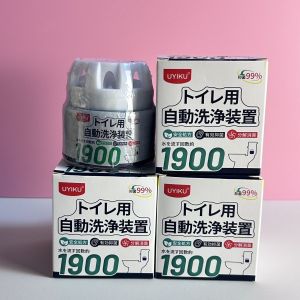 UYIKU Japan Antibacterial Toilet Flush Cleaner Odor Remover Long Lasting Fragrance Pembersih tandas