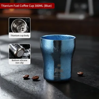 Bincoo Titanium Nhiệt Cốc cà phê xách tay bình đựng nước chân không chai nước trên xe ô tô cốc cà phê du lịch ngoài trời và cắm trại 280ml