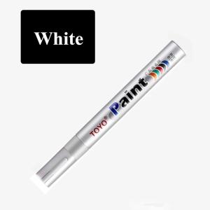 Penanda Tayar & Paint Marker 2.5mm Waterproof Oil-Based Permanent Marker untuk DIY Metal Glass Rubber Tyre Writing