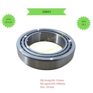 Vòng bi (bạc đạn) mã số 32013 kích thước F65xF100x18 bi côn