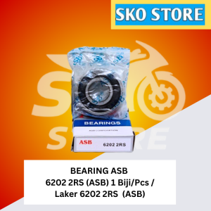 Bearing 6202 2RS (ASB) 1 Biji/Pcs /Laker 6202 2RS  (ASB)