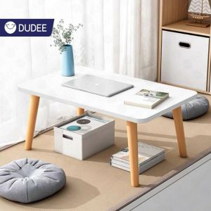 INTER HOME โต๊ะกาแฟ โต๊ะญี่ปุ่น โต๊ะนั่งพื้น โต๊ะเตี้ยขนาดเล็ก ทรงเหลี่ยมจตุรัส