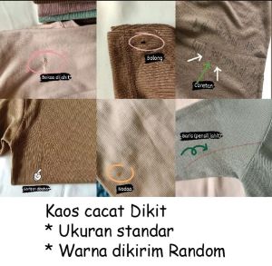 Kaos polos rib wanita lengan panjang - Atasan wanita kaos polos lengan panjang