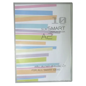 (KTS)แฟ้ม Intop Slim smart display book A2 No.SA-210