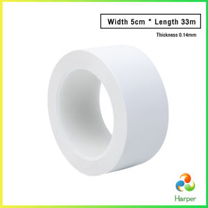 Harper เทปกาวตีเส้น PVC เทปไวนิล มีให้เลือกหลายสี 33m (1 ม้วน) ลอกออกไม่ทิ้งคราบ Landmark tape