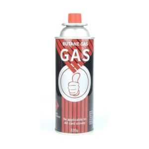 220g outdoor gas stove long butane liquefied gas cylinder camping card type furnace gas cylinder