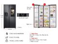 Tủ lạnh Family Hub Samsung Inverter 616 lít RS64T5F01B4/SV, Bảo hành 24 tháng, Hàng chính hãng. 