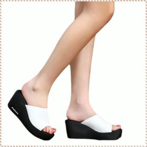 Flip-flops Fits the Foot Outerwear Women S Andals Soft and Comfortable Thick Sole Cushioning Support