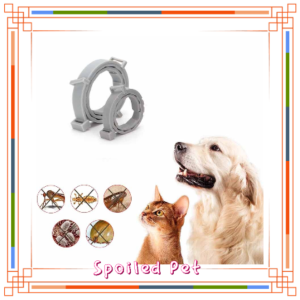 SPOILEDPET Pet Insect Repellent Collar Retractable Insect (Random Color)