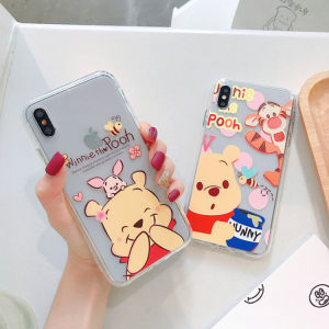 เคสใสลายหมีพูห์ น่ารัก ราคาดูสูงของ 6 6s 6sp 6p i7 i8 i7p i8p x xs xr xs max i11 i11pro i11promax ตอนที่ที่สุด