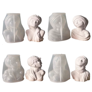 Female Figurine Silicone Molds for Soap Goddess Statue Silicone Molds Gypsum Silicone Molds for Home Decoration