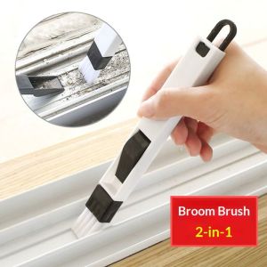 SEA JJT Multi-Functional Cleaning Brush with Scoop for Windows Kitchen Bathroom Keyboard and Corners - Efficient Dust Removal Tool