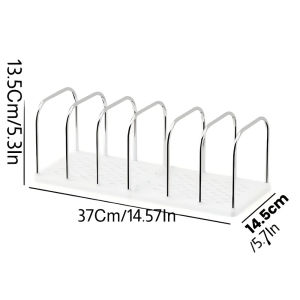 Space-Saving Book Organizer Desk Storage Multi-Purpose Reading Material Holder