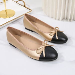 Plus Size WomenS Shoes Simple Flat Loafers Gentle Shallow Round Toe