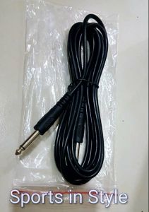 Heavy Duty Chord Electric Guitar and Amplifier Cable 3 meters black
