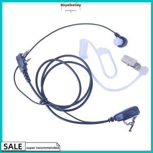 【ROYALBELLEY】 Đài phát thanh tai nghe Tai nghe tai nghe mic cho Kenwood BF-888s hai chiều đài phát thanh