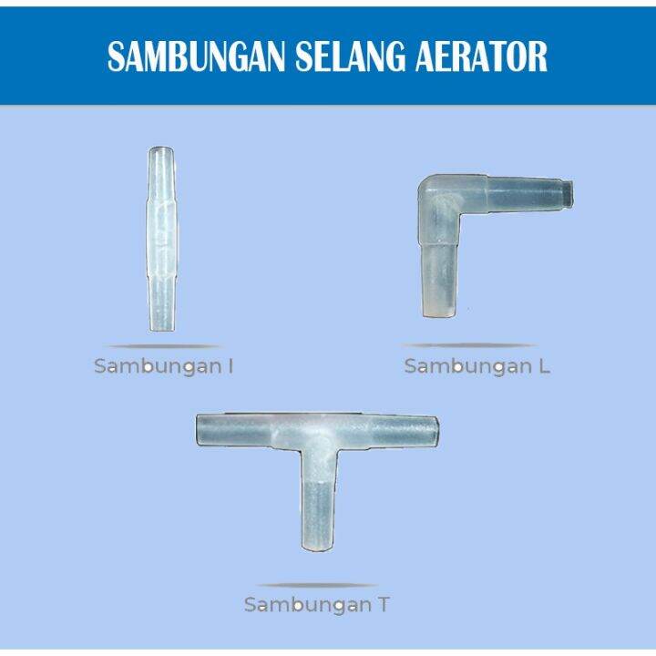 Sambungan Selang Aerator T L I Konektor Airator Aquarium Lazada Indonesia