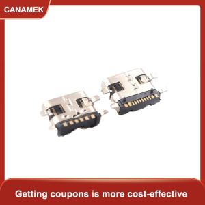 【CANAMEK】 100 cái hộp 10 mô hình Type-C USB Sạc Dock kết nối mix 6pin và 16pin sử dụng cho điện thoại và sửa chữa sản phẩm kỹ thuật số Kit