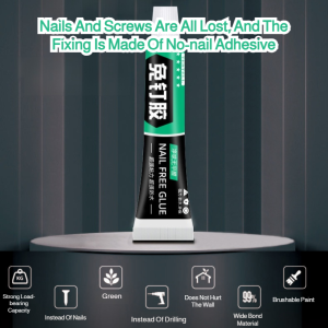 Metal shelves nonail adhesive