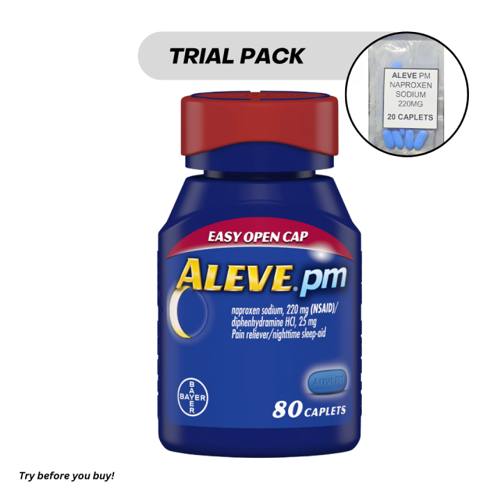 Aleve PM Naproxen Sodium 220mg Lazada PH