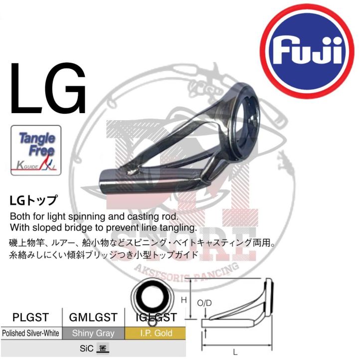 RING GUIDE TOP FUJI PLGST RING TOP FUJI SIC Aksesoris Fishing