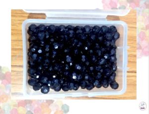 DIY Beads | Crystal plastic beads | 100pcs | 11grams | 6mm