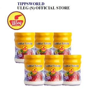 [Uleg] Bundle of 6 Sambal Bawang 190g Halal