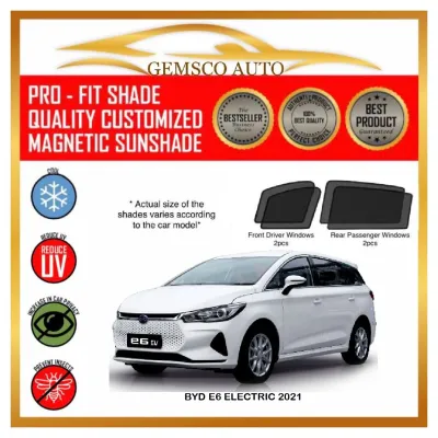 BYD E6 2nd Gen 2021-2023 Car Magnetic Sunshade