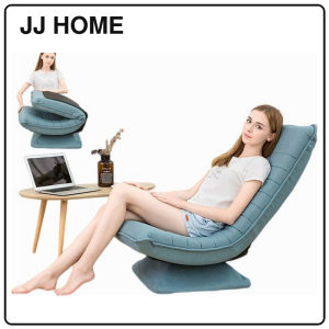 【JJ HOME】360 Swivel Lazy Sofa Chair Multi-Angle Foldable Floor Recliner
