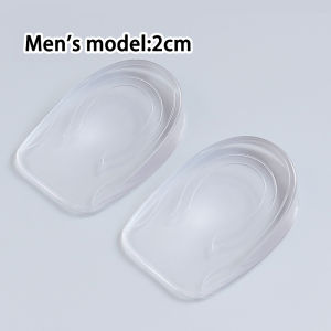 1 Pasang Silikon Sol Sepatu Peninggi Penambah Tinggi / Penambah Tinggi Tumit - 2 CM 3 CM