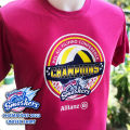 Creamline Cool Smasher PVL CHAMPIONS 2023 T-Shirt. 