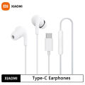 【English version】 For Xiaomi 15 Pro 14 In-Ear Earphones Type-C Wired Headset With Mic for Redmi Note 10 9 8 7 K70 POCO. 