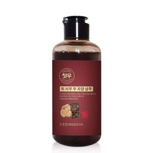 KADAIE Original Black Hair Shampoo Permanent Effective Herbal Natural Polygonum Multiflorum Hair Blackening Shampoo Turn Your White/Gentle Nourshing Hair Roots Coverage Grey Hair Treatment/Shampoo Black Herbal Natural Polygonum Multiflorum 300ml