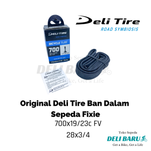 Deli tire Ban dalam sepeda fixie 700 x 19/23c presta valve