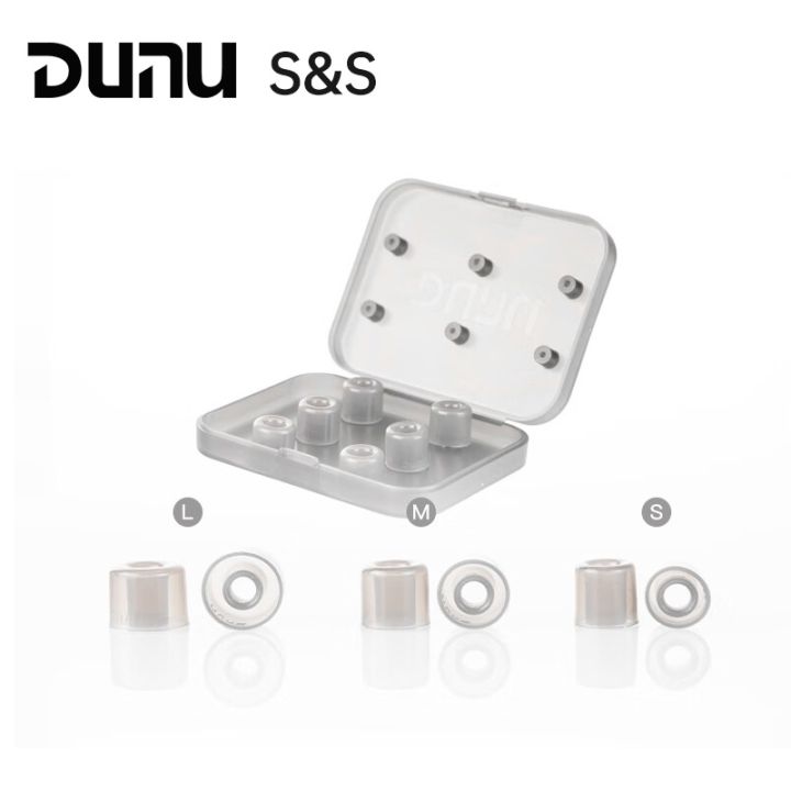 Dunu SS sân khấu Studio Silicone eartips xl/L/M/S/ (1 cặp) cho Titan S ...