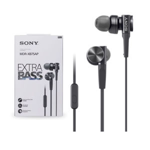 Original SONY MDR-XB75AP In-Ear Extra Deep Bass Earphones 3.5mm Wired Stereo Headphones Sport Earbuds Handsfree Headset With Mic