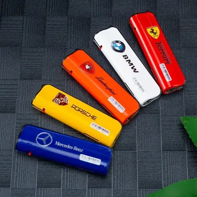 Korek Api Gas Bara Anti Redup Model Mobil Sport Car dapat diisi ulang